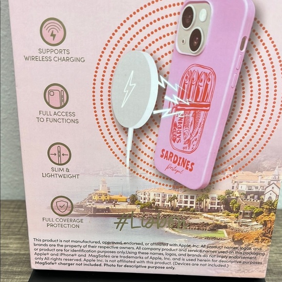 XO Poppy Sardine Phone Case 💖🐟 - Picture 6 of 7